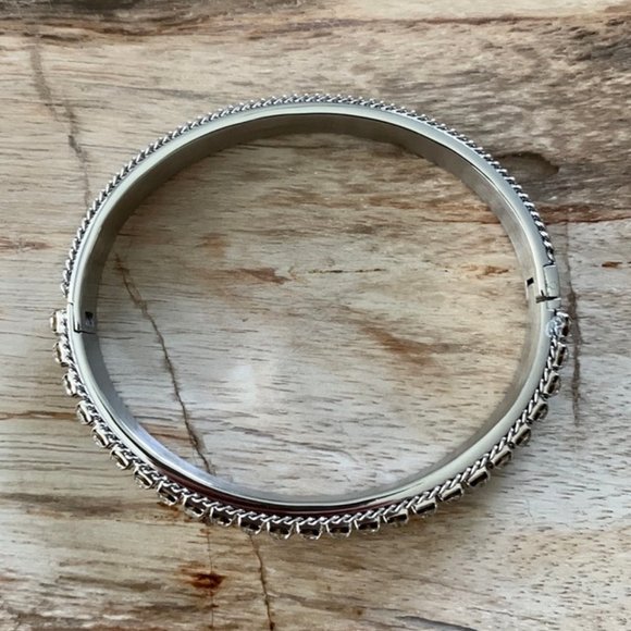 Dyrberg/Kern Chrystania Swarovski crystal hinged bracelet - Picture 3 of 6